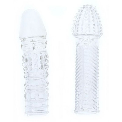 Комплект из 2 прозрачных насадок на пенис PENIS EXTENDER PACK Комплект из 2 прозрачных насадок на пенис PENIS EXTENDER PACK