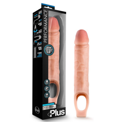 Телесный реалистичный фаллоудлинитель 10 Inch Silicone Cock Sheath Penis Extender - 25,4 см. Телесный реалистичный фаллоудлинитель 10 Inch Silicone Cock Sheath Penis Extender - 25,4 см.