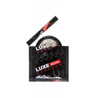 Черные презервативы LUXE Royal Black Collection - 3 шт. Черные презервативы LUXE Royal Black Collection - 3 шт.