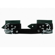 Изумрудные наручники с фиксацией на двух карабинах