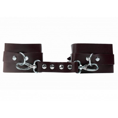 Бордовые широкие наножники с ремешками Бордовые широкие наножники с ремешками