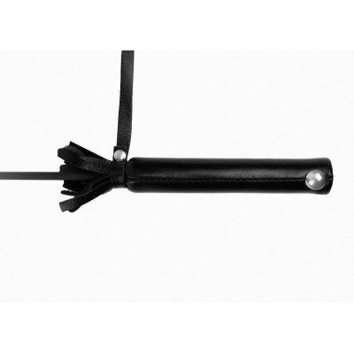 Черный классический стек с петлёй - 63 см. Черный классический стек с петлёй - 63 см.