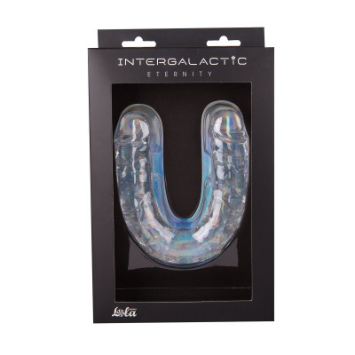 Прозрачный двусторонний фаллоимитатор Eternity - 29,5 см. Прозрачный двусторонний фаллоимитатор Eternity - 29,5 см.