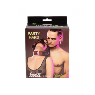 Бордовый ошейник Eccentric Бордовый ошейник Eccentric