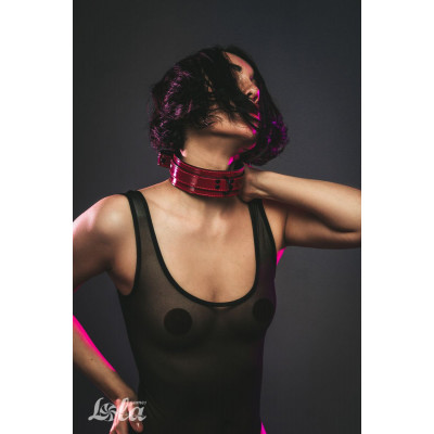 Бордовый ошейник Eccentric Бордовый ошейник Eccentric