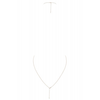 Золотистое украшение на тело с переплетением Золотистое украшение на тело с переплетением