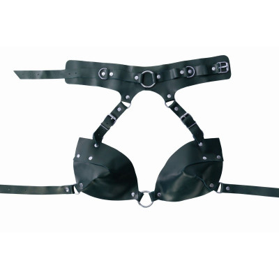 Изумрудная сбруя с ошейником Изумрудная сбруя с ошейником