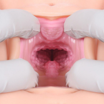 Телесный мастурбатор Victoria с двойным слоем материала Телесный мастурбатор Victoria с двойным слоем материала