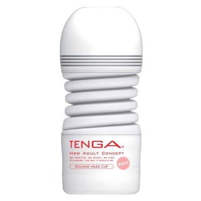 Мастурбатор TENGA Rolling Head Cup Soft Мастурбатор TENGA Rolling Head Cup Soft