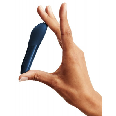 Синяя водонепроницаемая вибропуля We-Vibe Tango X Синяя водонепроницаемая вибропуля We-Vibe Tango X