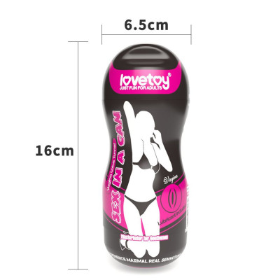 Телесный мастурбатор-вагина Sex In A Can Vagina Lotus Tunnel Телесный мастурбатор-вагина Sex In A Can Vagina Lotus Tunnel