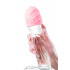 Розовый рельефный мастурбатор Pufl Розовый рельефный мастурбатор Pufl