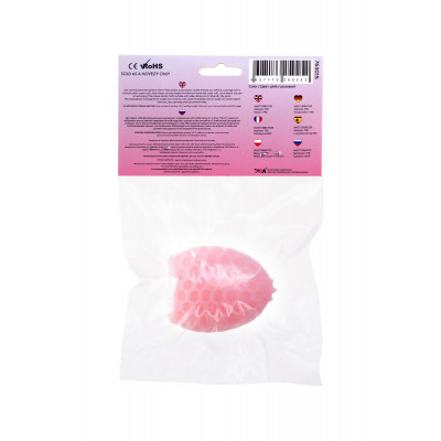 Розовый рельефный мастурбатор Pufl Розовый рельефный мастурбатор Pufl