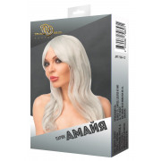 Светло-серый парик Амайя