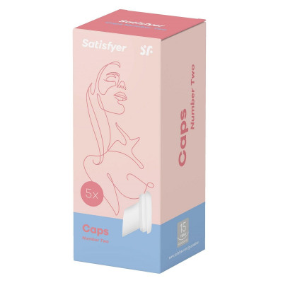 Комплект из 5 сменных насадок Number Two Climax Tips Комплект из 5 сменных насадок Number Two Climax Tips