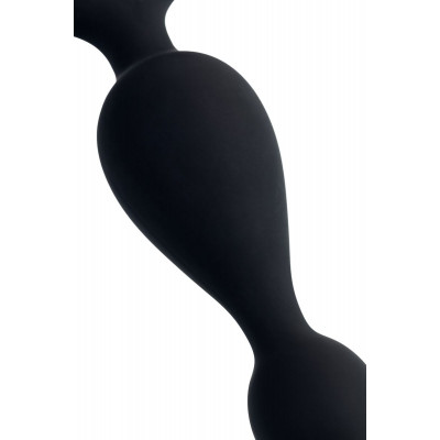 Черная анальная цепочка Aquilae - 18 см. Черная анальная цепочка Aquilae - 18 см.