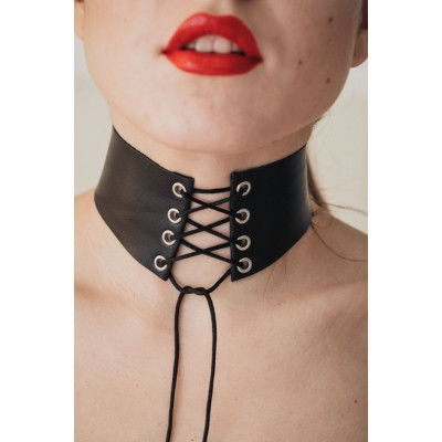 Оригинальный чокер со шнуровкой спереди Оригинальный чокер со шнуровкой спереди