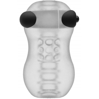 Прозрачный мастурбатор с вибропулей GoodHead Vibrating Helping Head Pro Прозрачный мастурбатор с вибропулей GoodHead Vibrating Helping Head Pro