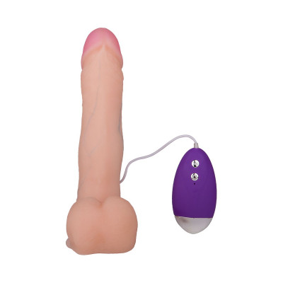 Телесный вибромассажёр-реалистик BEST COCK 6 - 19 см. Телесный вибромассажёр-реалистик BEST COCK 6 - 19 см.