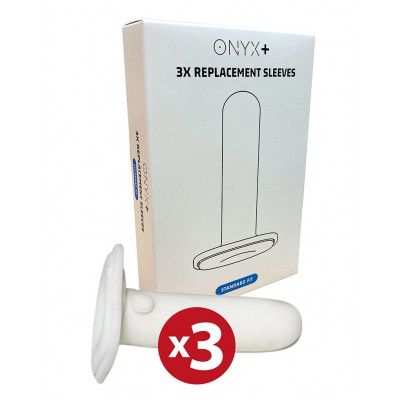 Набор из 3 стандартных сменных рукавов для мастурбатора Onyx Набор из 3 стандартных сменных рукавов для мастурбатора Onyx