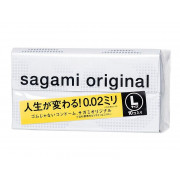 Презервативы Sagami Original 0.02 L-size увеличенного размера - 10 шт.