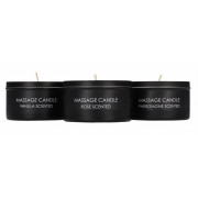 Набор из 3 массажных свечей Massage Candle Set