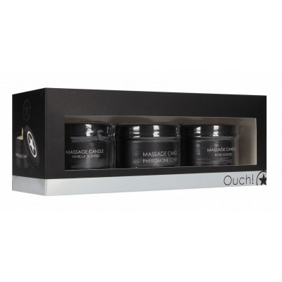 Набор из 3 массажных свечей Massage Candle Set Набор из 3 массажных свечей Massage Candle Set