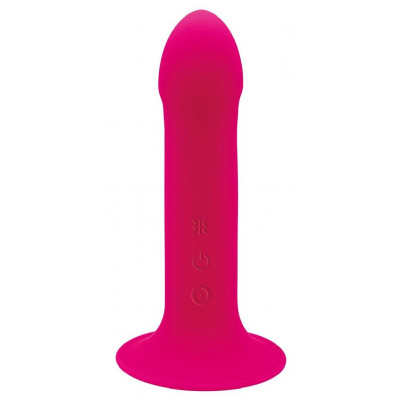 Ярко-розовый вибратор Hitsens 2 - 17,2 см. Ярко-розовый вибратор Hitsens 2 - 17,2 см.