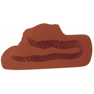 Коричневый мастурбатор Perfect Pussy Double Stroker Коричневый мастурбатор Perfect Pussy Double Stroker