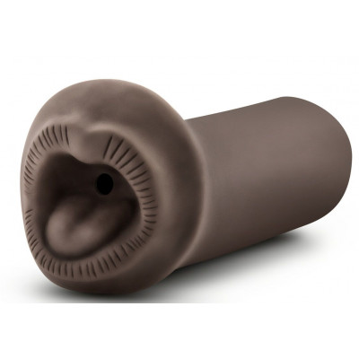 Коричневый мастурбатор-ротик Naughty Nicole Коричневый мастурбатор-ротик Naughty Nicole