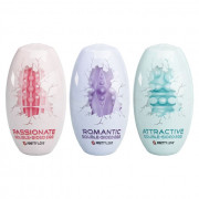 Набор из 15 мини-мастурбаторов Fantastic Egg Hard Boiled