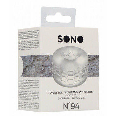 Прозрачный мастурбатор №94 - Reversible Masturbator and Bumper Прозрачный мастурбатор №94 - Reversible Masturbator and Bumper