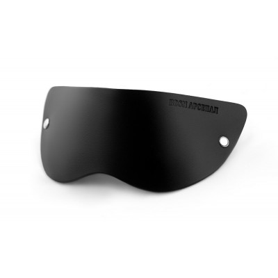 Черная плотная кожаная маска на глаза Черная плотная кожаная маска на глаза