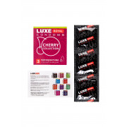 Презервативы с ароматом вишни LUXE Royal Cherry Collection - 3 шт.