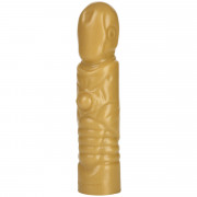 Фаллоимитатор Железного Человека SUPER HUNG HEROES Rock Hard Man - 20 см.