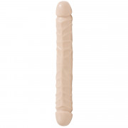 Фаллоимитатор двухсторонний Jr. Veined Double Header 12 - 30,5 см.