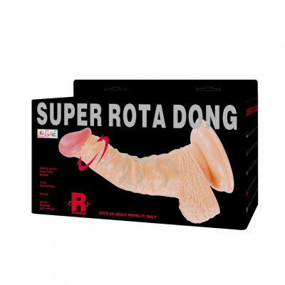 Реалистичный ротатор на присоске Super Rota Dong - 21 см. Реалистичный ротатор на присоске Super Rota Dong - 21 см.