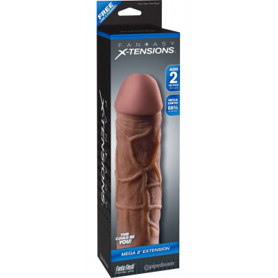 Коричневая насадка Mega 2 Extension - 20,3 см. Коричневая насадка Mega 2 Extension - 20,3 см.