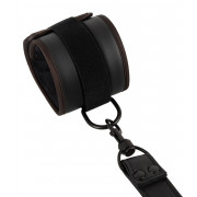 Черный набор крестовой фиксации Bondage Set