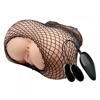 Мастурбатор-полуторс с вибрацией Jessica Мастурбатор-полуторс с вибрацией Jessica