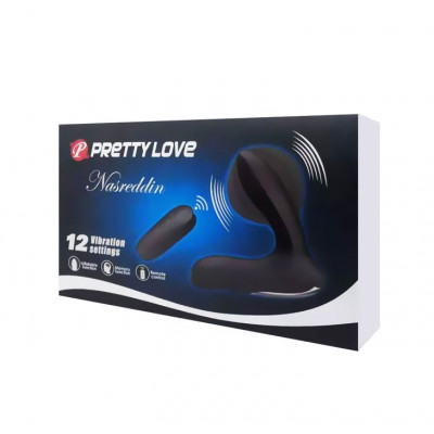 Массажер простаты Nasreddin с функцией расширения и пультом ДУ - 13,5 см. Массажер простаты Nasreddin с функцией расширения и пультом ДУ - 13,5 см.