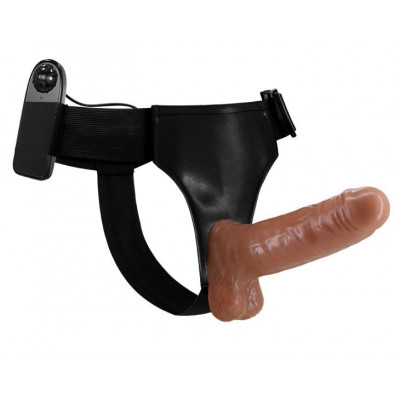 Страпон на трусиках с вибрацией Ultra Passionate Harness - 16 см. Страпон на трусиках с вибрацией Ultra Passionate Harness - 16 см.