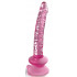 Розовый стеклянный фаллоимитатор Icicles №86 с силиконовой присоской - 17 см. Розовый стеклянный фаллоимитатор Icicles №86 с силиконовой присоской - 17 см.