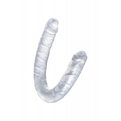 Прозрачный двухсторонний фаллоимитатор Double Dildo - 40 см. Прозрачный двухсторонний фаллоимитатор Double Dildo - 40 см.