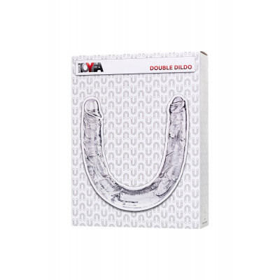 Прозрачный двухсторонний фаллоимитатор Double Dildo - 40 см. Прозрачный двухсторонний фаллоимитатор Double Dildo - 40 см.