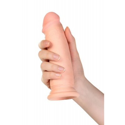 Телесный реалистичный вибратор RealStick Elite Vibro - 18 см. Телесный реалистичный вибратор RealStick Elite Vibro - 18 см.