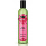 Массажное масло Naturals Strawberry Dreams с ароматом клубники - 236 мл.