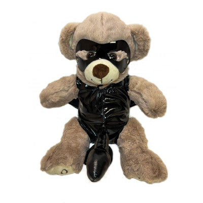 Оригинальный плюшевый мишка в БДСМ-костюмчике Оригинальный плюшевый мишка в БДСМ-костюмчике