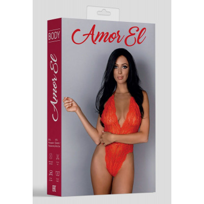 Кружевное боди с V-образным вырезом Кружевное боди с V-образным вырезом