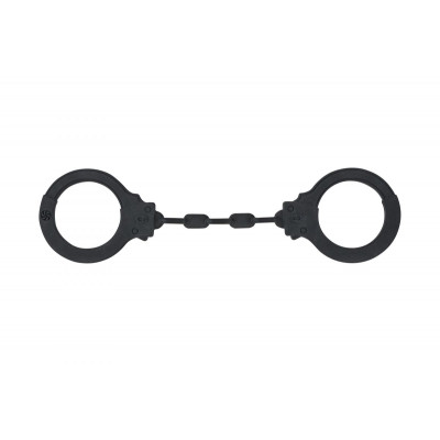 Черные силиконовые наручники Suppression Черные силиконовые наручники Suppression